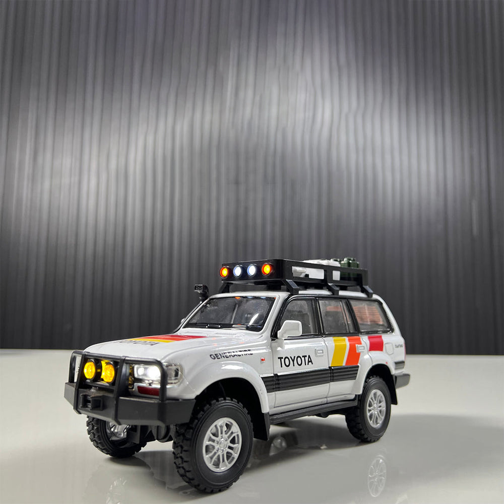 1:24 TOYOTA LAND CRUISER LC80 ALLOY DIECAST MODEL