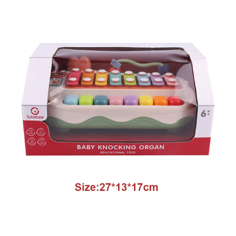 2 IN 1 MUSICAL INSTRUMENT HAND KNOCK XYLOPHONE