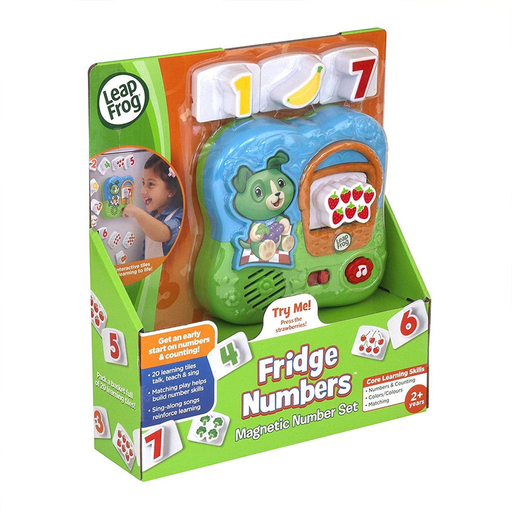 LEAP FROG FRIDGE NUMBERS MAGNETIC SET