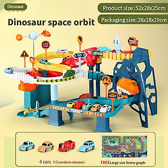 DINOSAUR RACING CAR TRACK SET