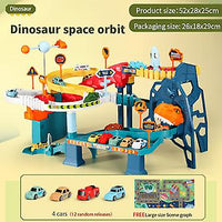 Thumbnail for DINOSAUR RACING CAR TRACK SET