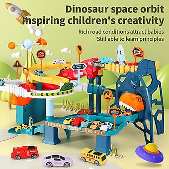 DINOSAUR RACING CAR TRACK SET