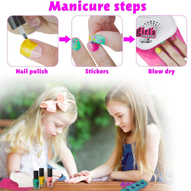 GIRLS NAIL GLAM SALON & NAIL DRYER