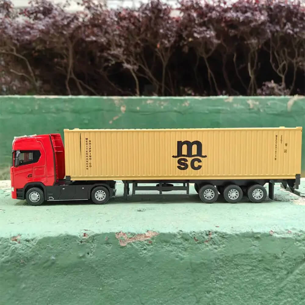 1 :50 SCANIA CONTAINER TRUCK ALLOY DIECAST MODEL