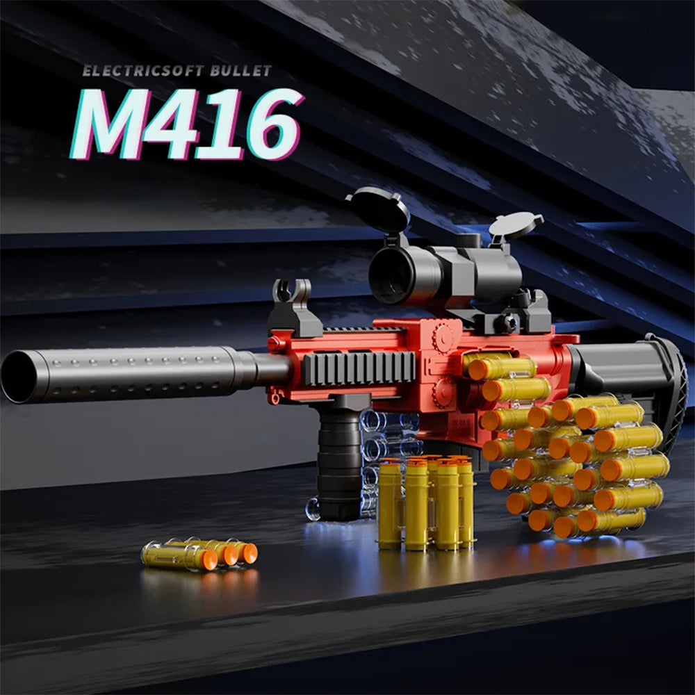 FULLY LOADED ULTIMATE M416 AIR BLASTER GUN