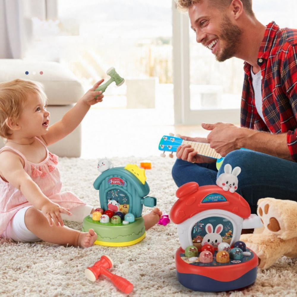 BABY EARLY EDUCATION HIT HAMSTER GAME WITH LIGHT AND SOUND