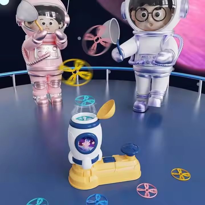 ROCKET FLYING DISK LAUNCHER GAME