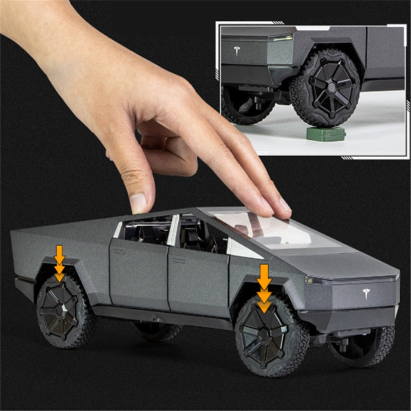 1:24 TESLA CYBERTRUCK ALLOY DIECAST MODEL