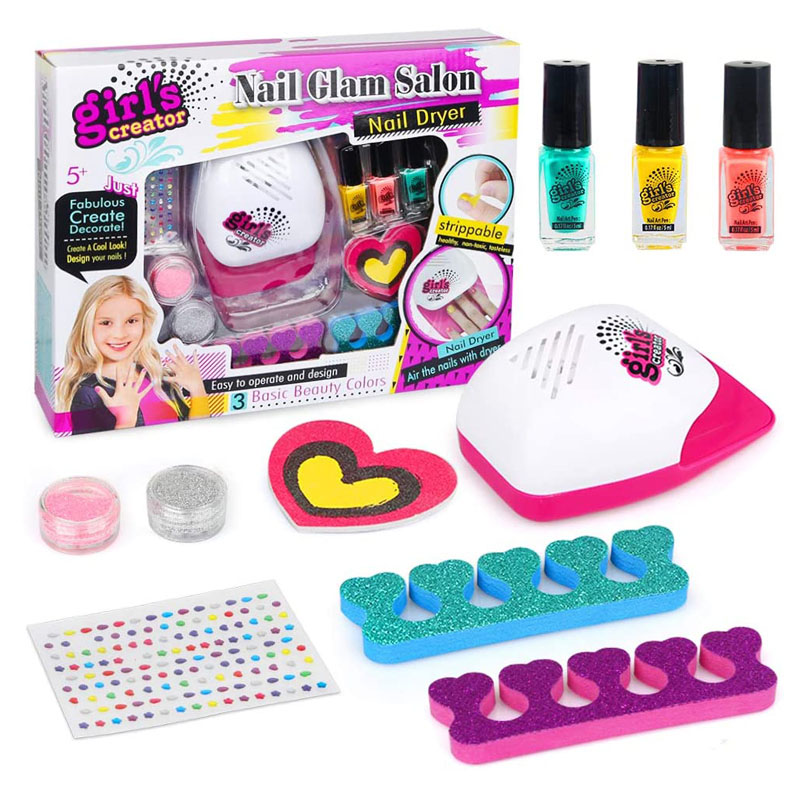 GIRLS NAIL GLAM SALON & NAIL DRYER