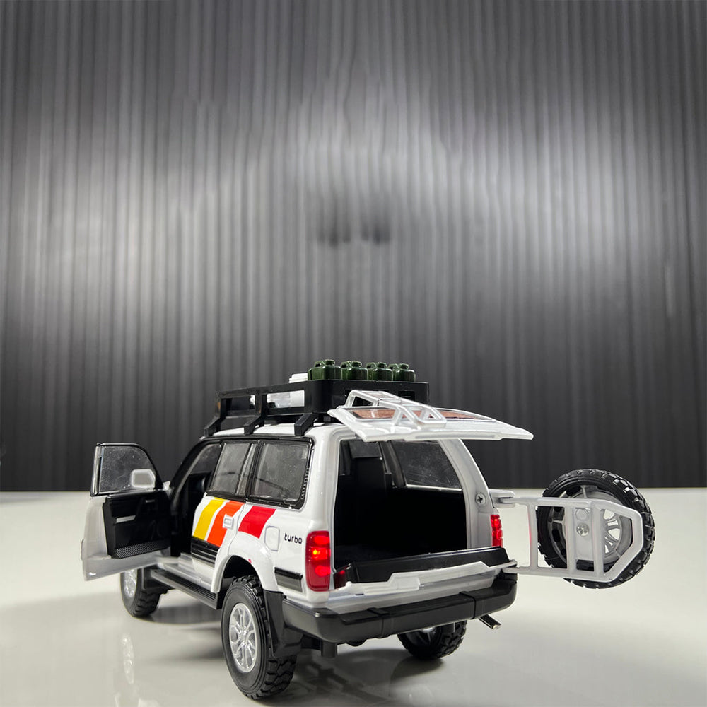 1:24 TOYOTA LAND CRUISER LC80 ALLOY DIECAST MODEL
