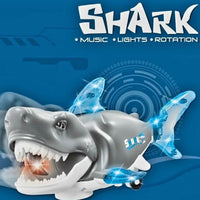 Thumbnail for MUSICAL SHARK TOY WITH LIGHT AND MUSIC