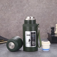 Thumbnail for PORTABLE SPORTS VACUUM STAINLESS STEEL WATER BOTTLE