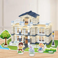 Thumbnail for 3-IN-1 603 PCS KIDS VILLA SET