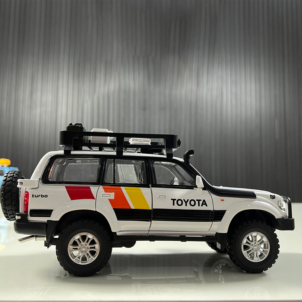 1:24 TOYOTA LAND CRUISER LC80 ALLOY DIECAST MODEL
