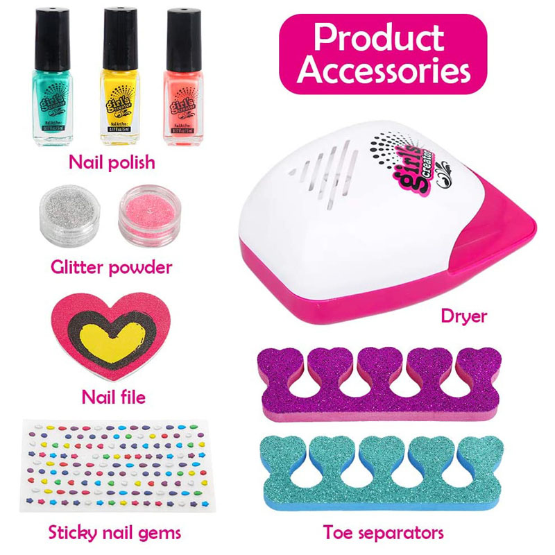 GIRLS NAIL GLAM SALON & NAIL DRYER