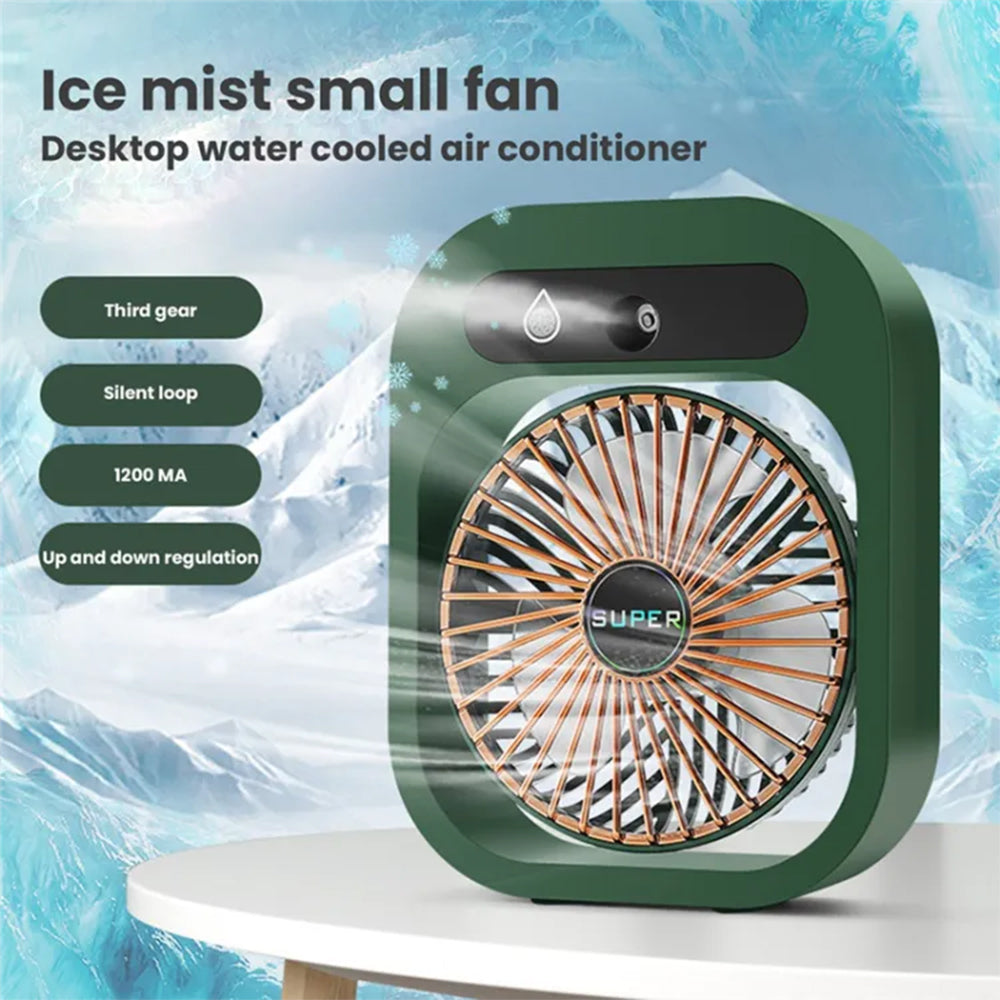 PORTABLE WATER SPRAY MIST FAN