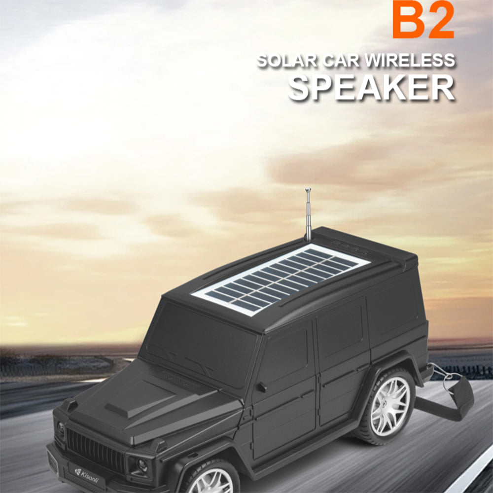 G-WAGON  BLUETOOTH  SOLAR  SPEAKER  AND  CHARGER