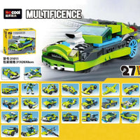 Thumbnail for 241 PC ARCHITECT  JET CAR  BRICK SET