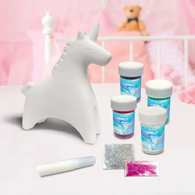 UNICORN PAINT YOUR OWN POURING ART FOR KIDS