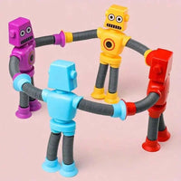 Thumbnail for TELESCOPIC SUCTION ROBOT TOY - PACK OF 1