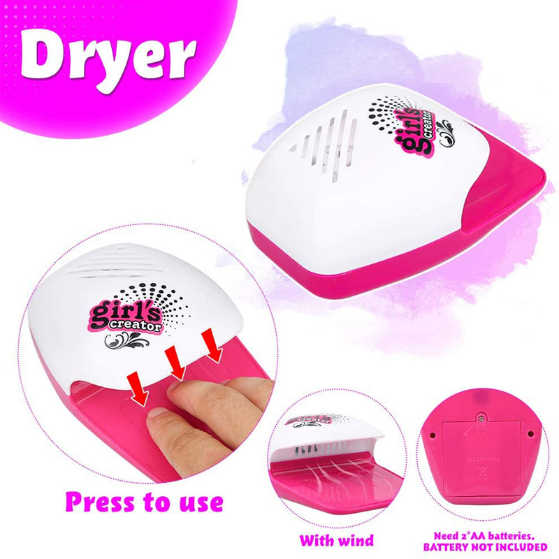 GIRLS NAIL GLAM SALON & NAIL DRYER