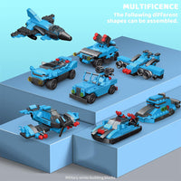 Thumbnail for 727 PCS 13 IN 1 ULTIMATE FIGHTER   HELICOPTER BRICK SET