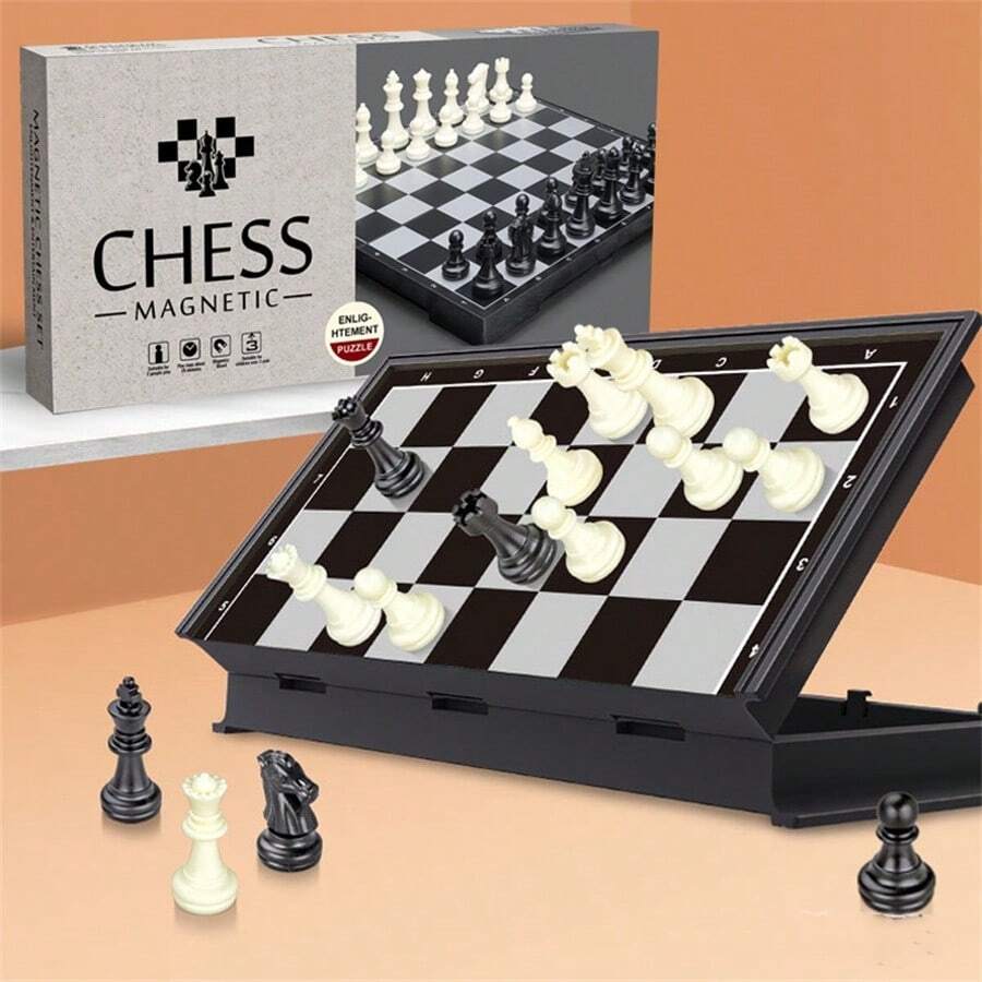 FOLDABLE MAGNETIC CHESSBOARD