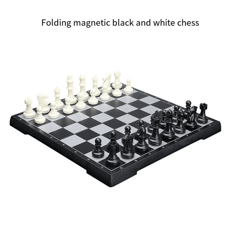 FOLDABLE MAGNETIC CHESSBOARD