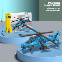 Thumbnail for 727 PCS 13 IN 1 ULTIMATE FIGHTER   HELICOPTER BRICK SET