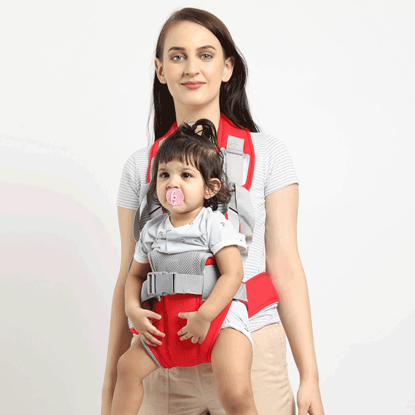 SOFT BABY CARRY BELT & CARRIER WITH NECK REST BACK