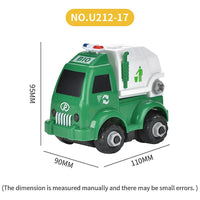 Thumbnail for PACK OF 4 MINI CITY SANITATION DIY TRUCK