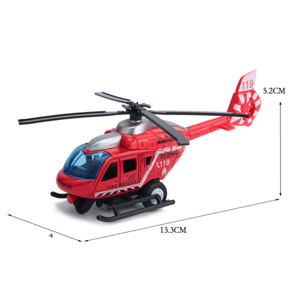 MINI SIMULATION PULL BACK HELICOPTER