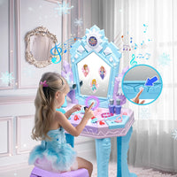 Thumbnail for MAKEUP & FASHION DRESSING TABLE WITH LIGHT & SOUND