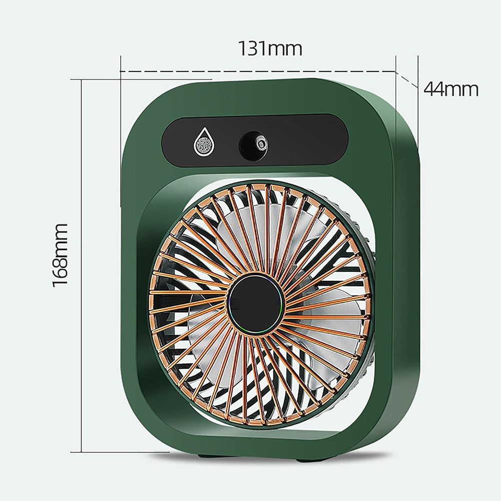 PORTABLE WATER SPRAY MIST FAN