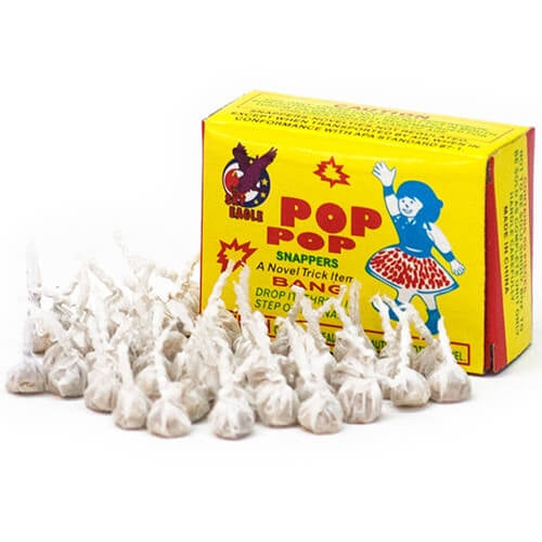 PACK OF 5 POP SNAPPERS