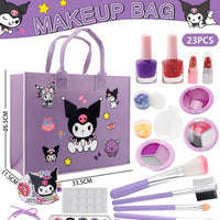 Thumbnail for PREMIUM KUROMI MAKEUP COMPLETE BAG KIT FOR GIRL