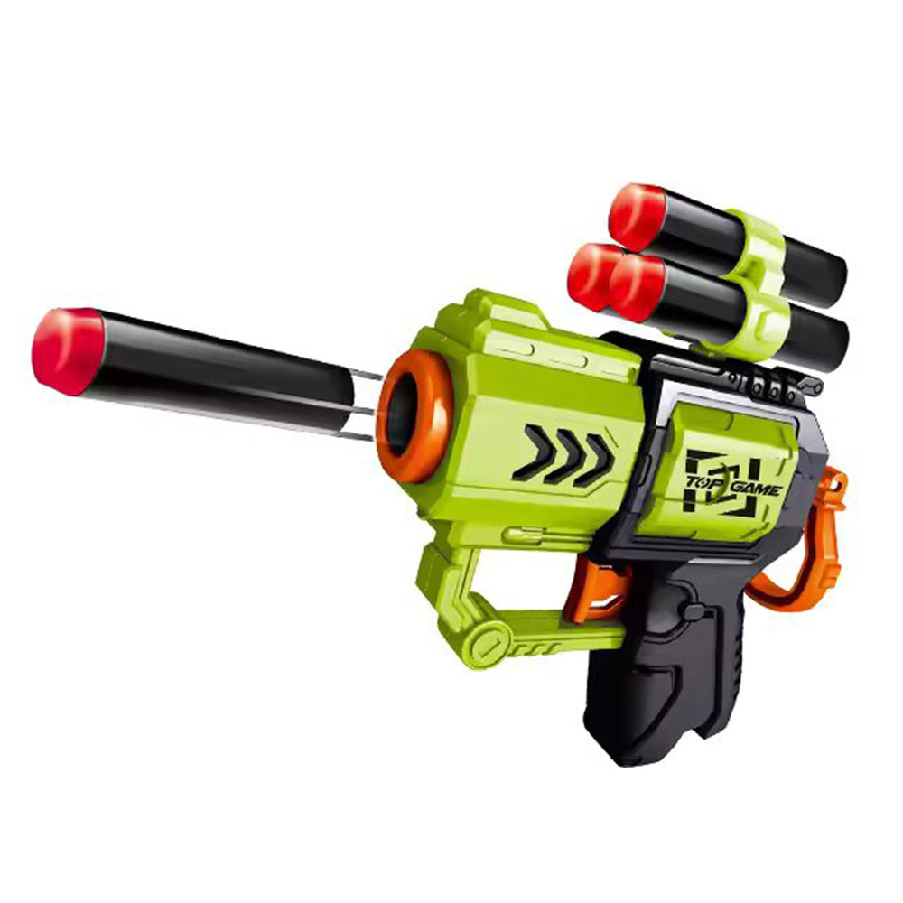 AIR BLASTER WITH SOFT BULLETS TOY