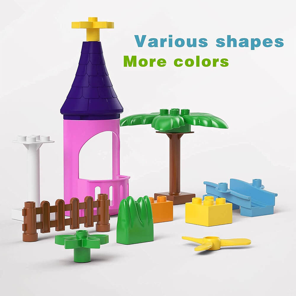 CASTLE BUILDING BLOCKS -87 PCS