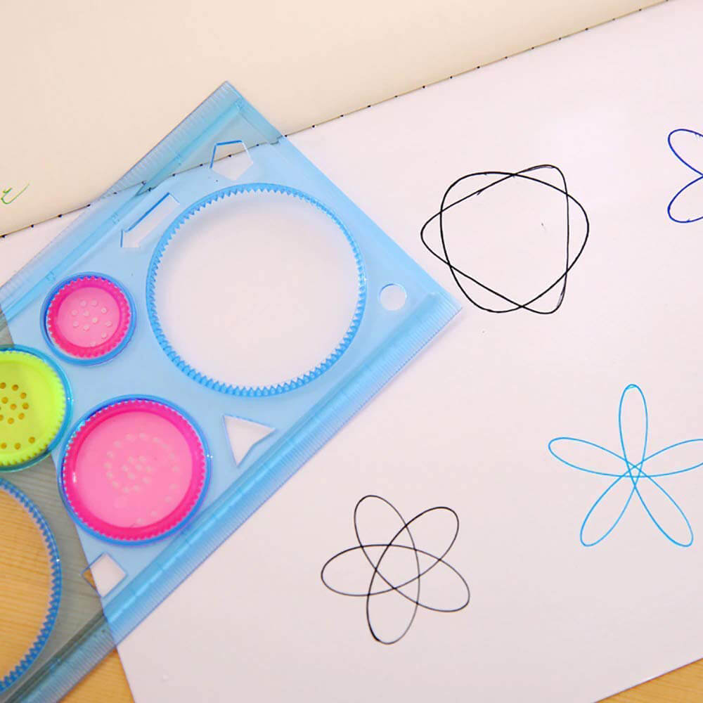 SPIROGRAPH GEOMETRIC RULER - PACK OF 3