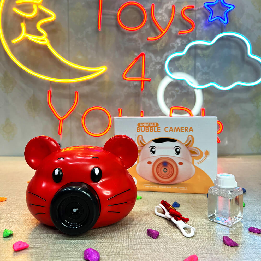 ANIMAL BUBBLE CAMERA FOR KIDS