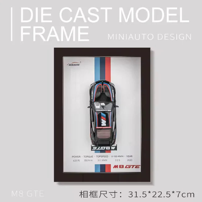1:32 BMW M8 GTE METAL DEICAST MODEL