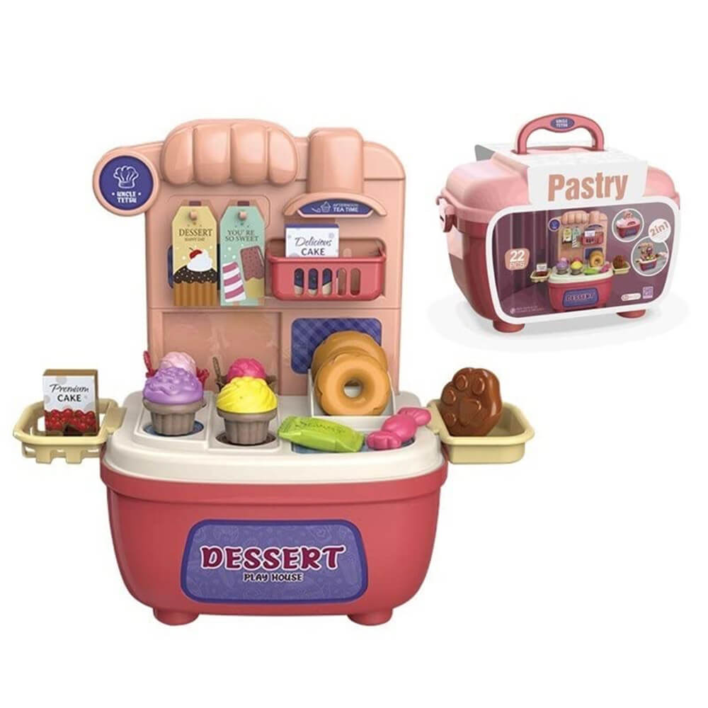 2 IN 1 DELICIOUS DESSERT PLAY HOUSE