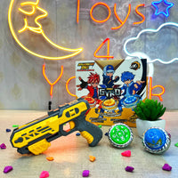 Thumbnail for 2 IN 1 MAGIC GYRO GUN FOR KIDS