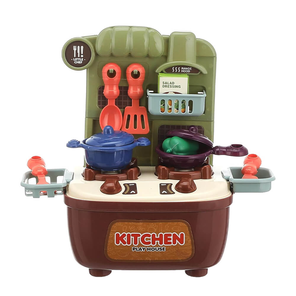 2 IN 1 KITCHEN SHOPING PLAY HOUSE