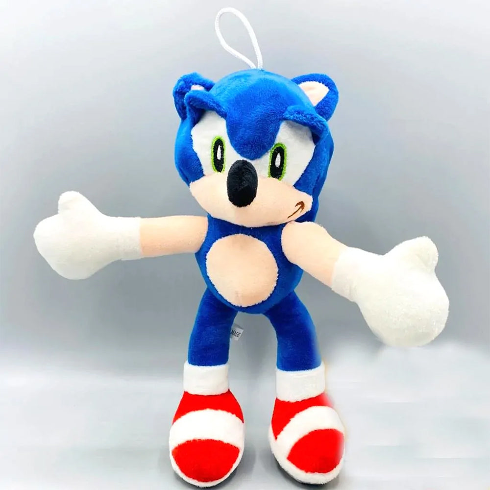 BLUE HEDGEHOG CUTE & SOFT STUFFED PLUSH TOY - 45CM