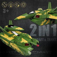 Thumbnail for 2 IN 1 AIRCRAFT AND MILITARY TANK