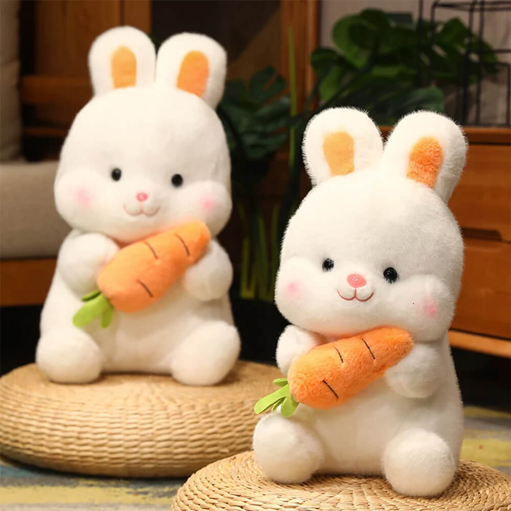 CUTE PLUSH CARROT BUNNY STUFF TOY