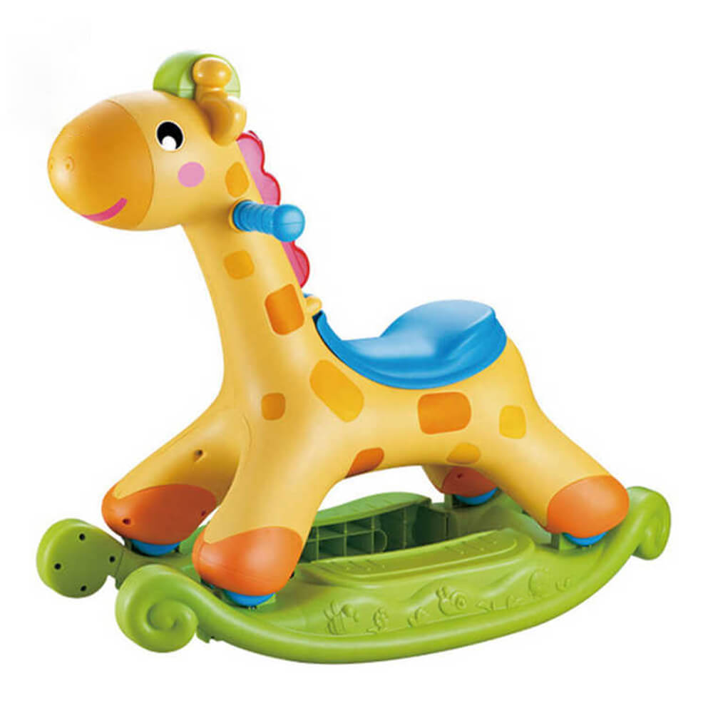 ROCKING & RIDING GIRAFFE FOR KIDS