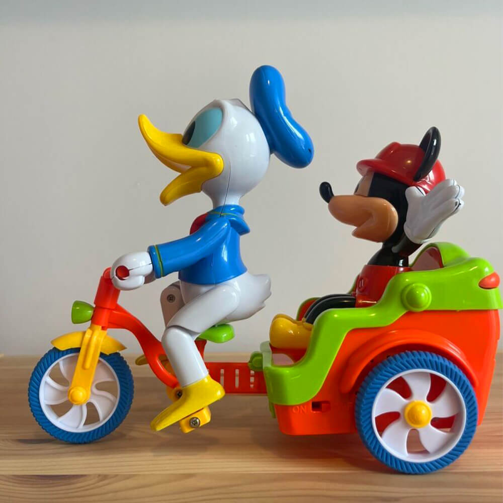 KIDS MUSICAL FUNNY MICKEY MOUSE BIKE WITH LIGHTS