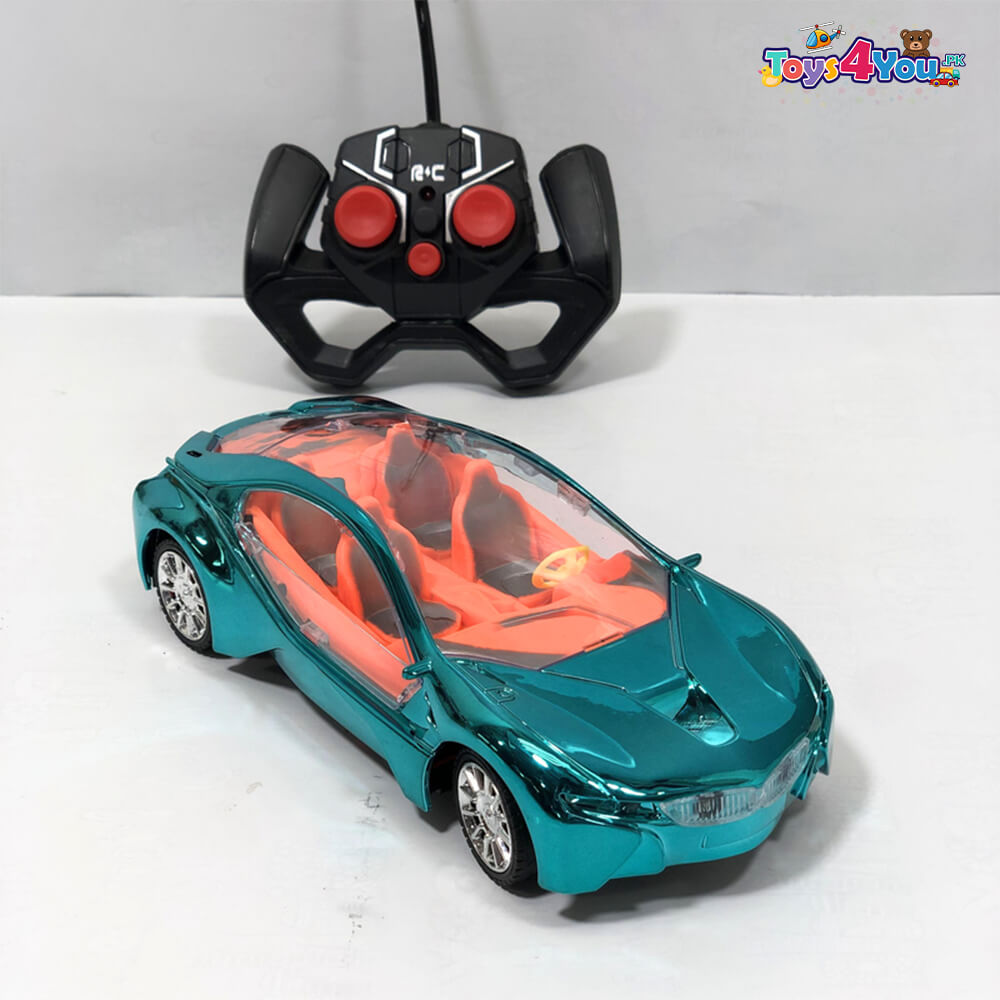 1:20 SCALE BMW I8 REMOTE CONTROL RACING MODEL CAR WITH LIGHTS SPEED